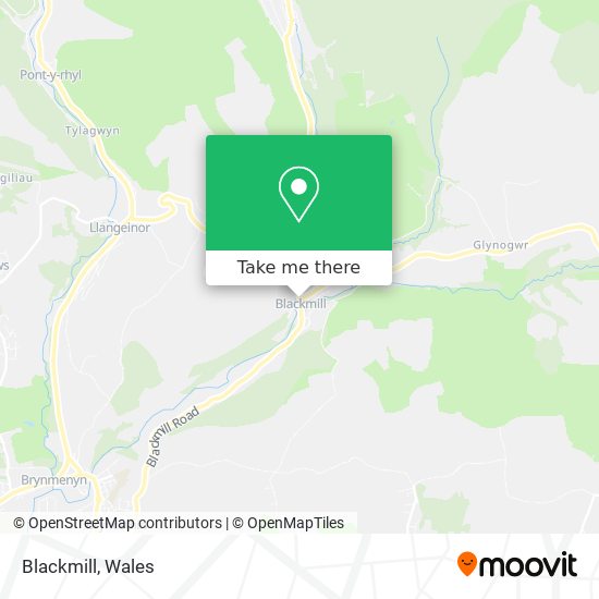 Blackmill map