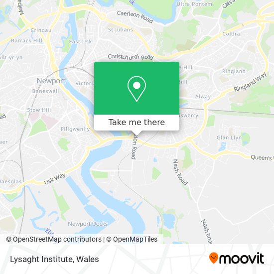 Lysaght Institute map