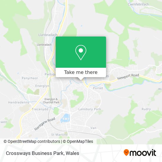 Crossways Business Park map