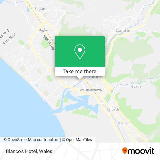 Blanco's Hotel map