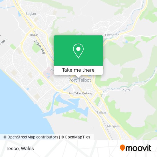 Tesco map