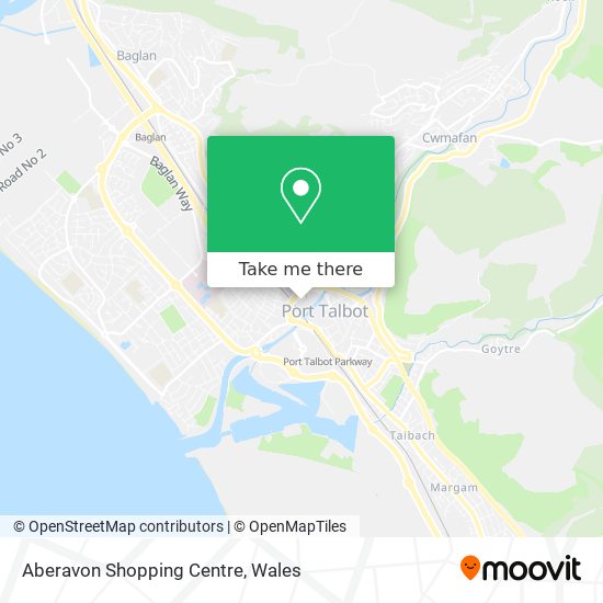 Aberavon Shopping Centre map