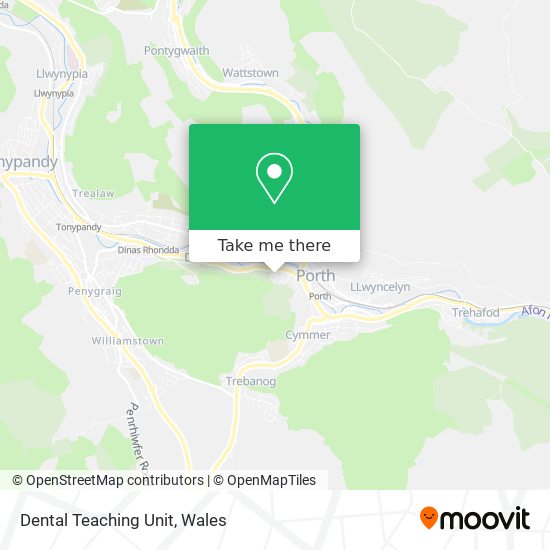 Dental Teaching Unit map