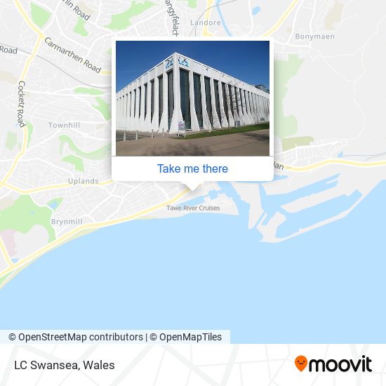 LC Swansea map