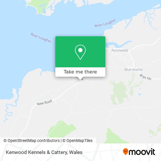 Kenwood Kennels & Cattery map