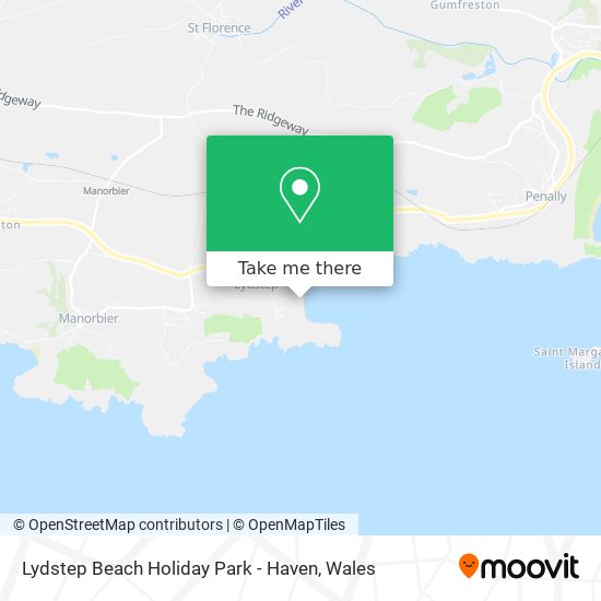 Lydstep Beach Holiday Park - Haven map