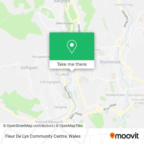 Fleur De Lys Community Centre map