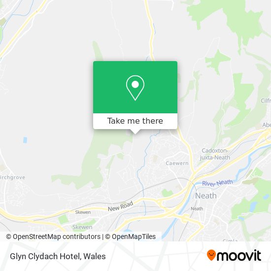 Glyn Clydach Hotel map