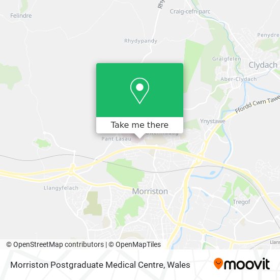 Morriston Postgraduate Medical Centre map