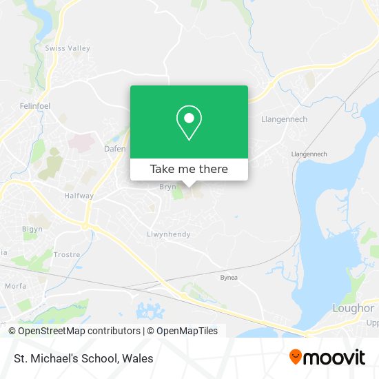 St. Michael's School map