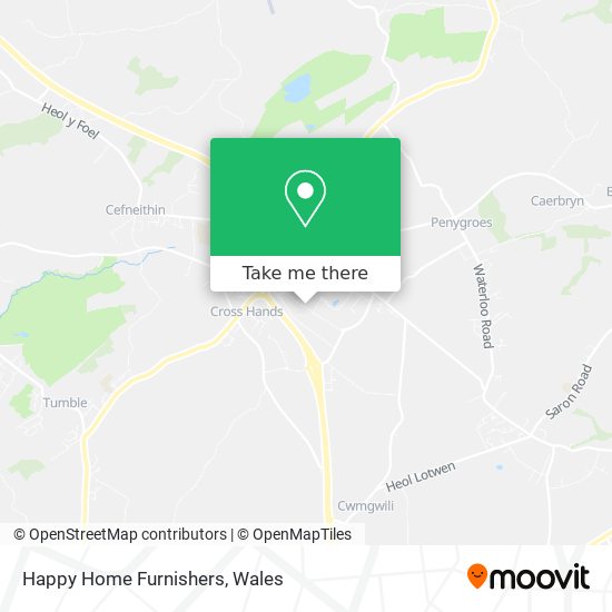 Happy Home Furnishers map