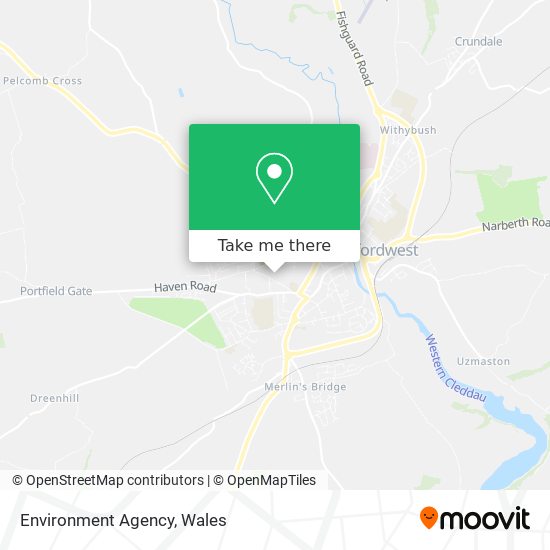 Environment Agency map