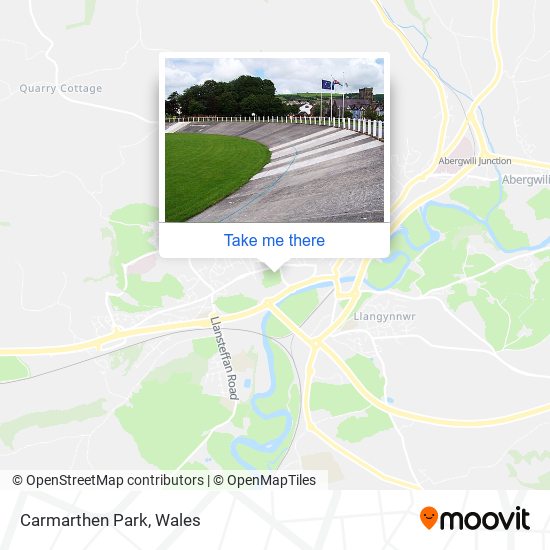 Carmarthen Park map