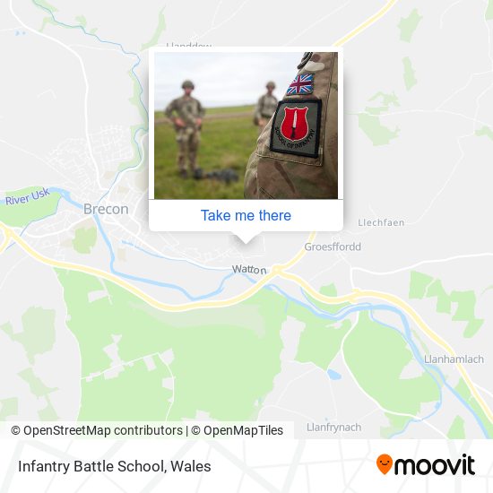 Infantry Battle School map
