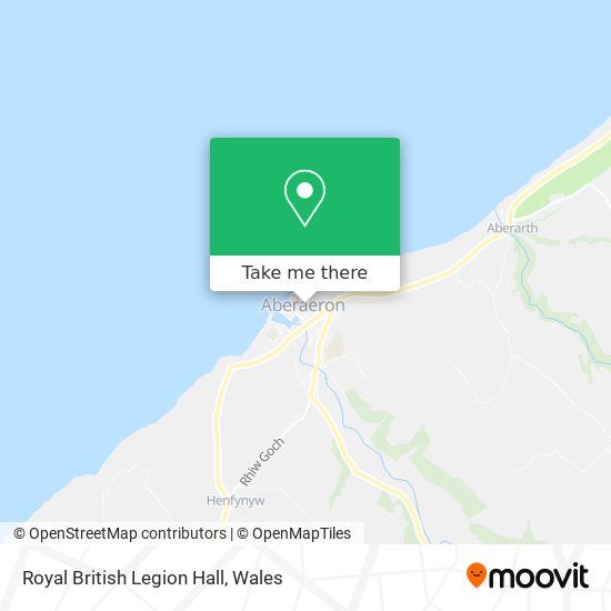 Royal British Legion Hall map