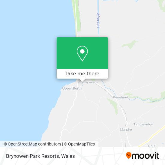 Brynowen Park Resorts map
