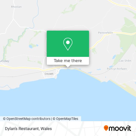 Dylan’s Restaurant map