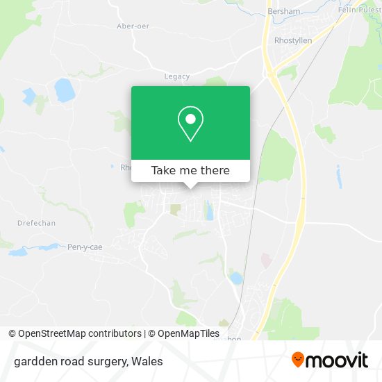 gardden road surgery map