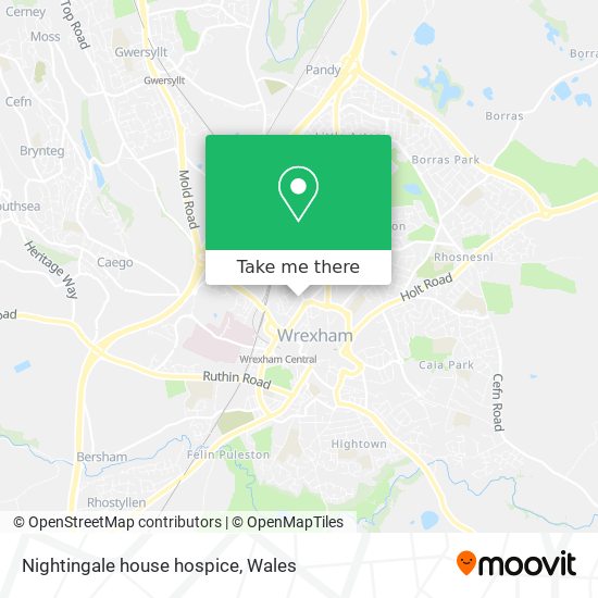 Nightingale house hospice map