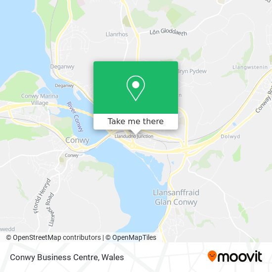 Conwy Business Centre map