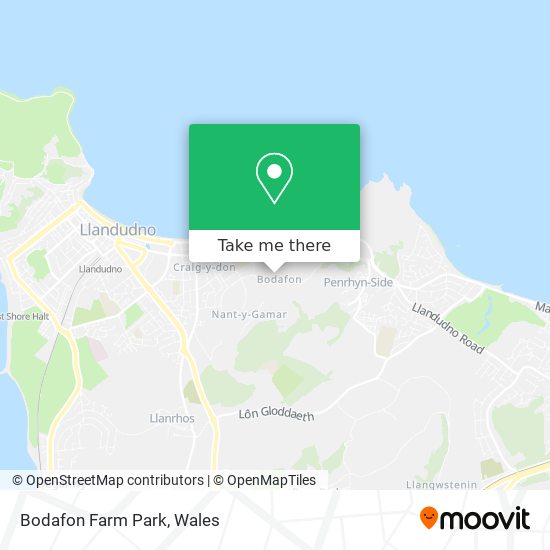 Bodafon Farm Park map
