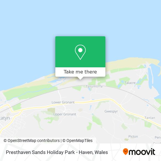 Presthaven Sands Holiday Park - Haven map