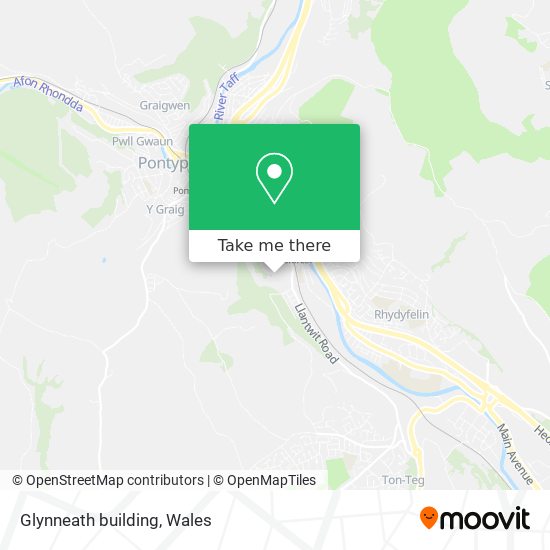 Glynneath building map