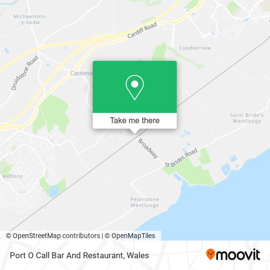 Port O Call Bar And Restaurant map