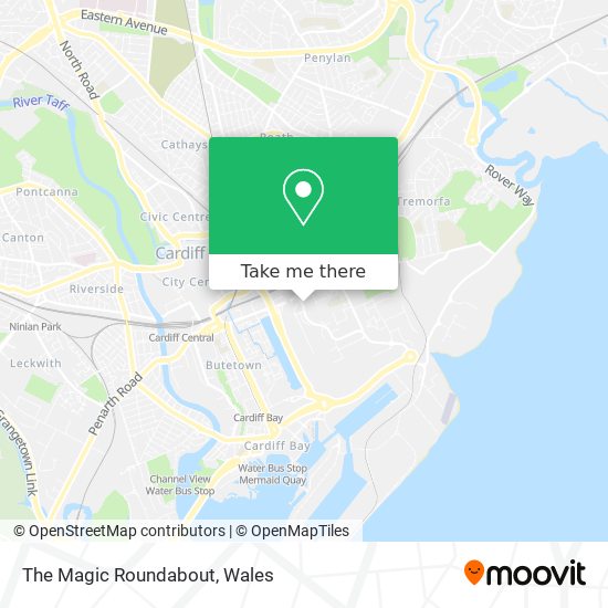 The Magic Roundabout map