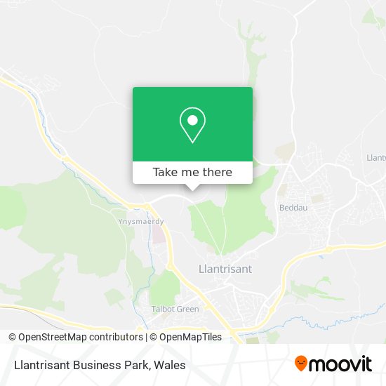 Llantrisant Business Park map