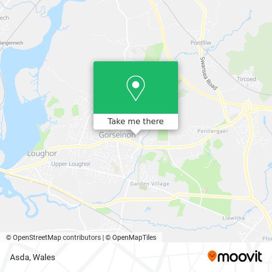 Asda map