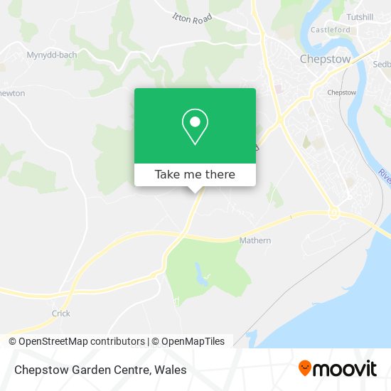 Chepstow Garden Centre map