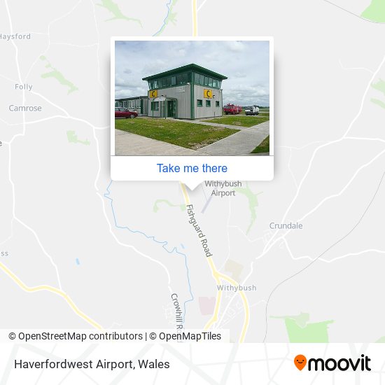 Haverfordwest Airport map