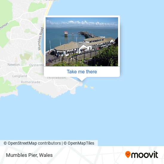 Mumbles Pier map