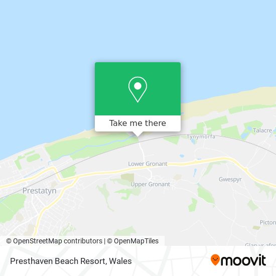 Presthaven Beach Resort map