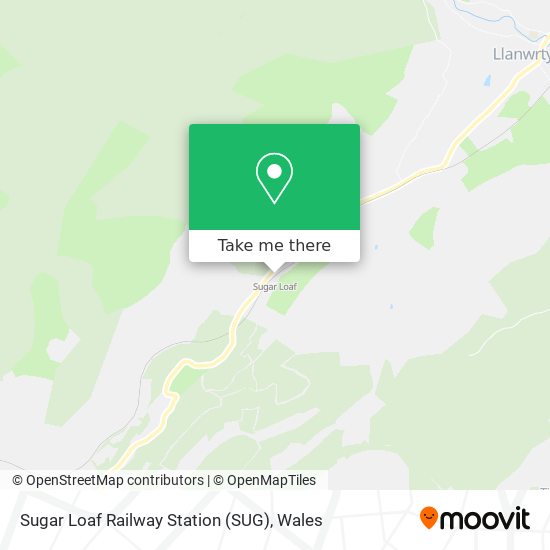 Sugar Loaf Railway Station (SUG) map