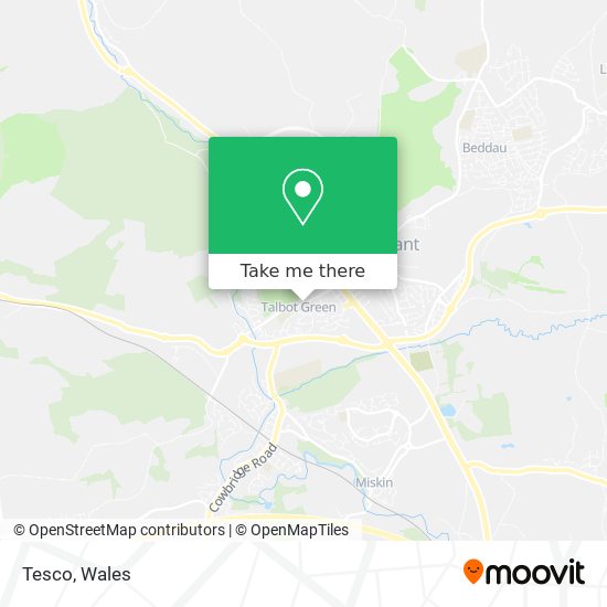 Tesco map