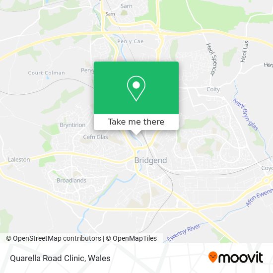 Quarella Road Clinic map