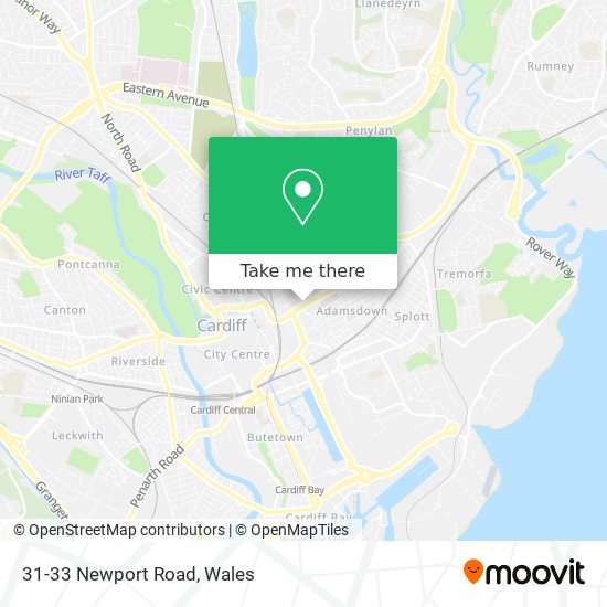 31-33 Newport Road map