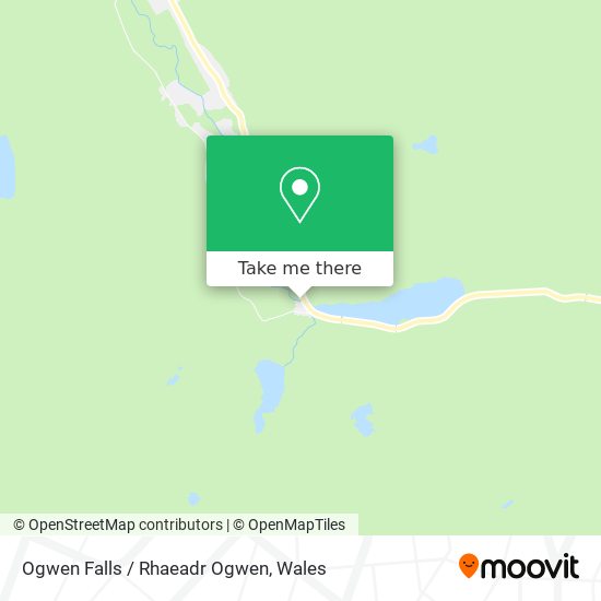 Ogwen Falls / Rhaeadr Ogwen map