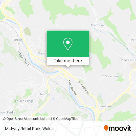 Midway Retail Park map