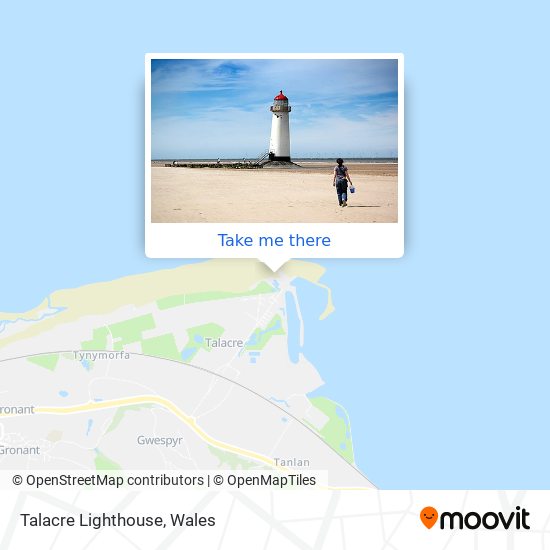 Talacre Lighthouse map