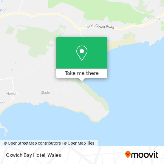 Oxwich Bay Hotel map