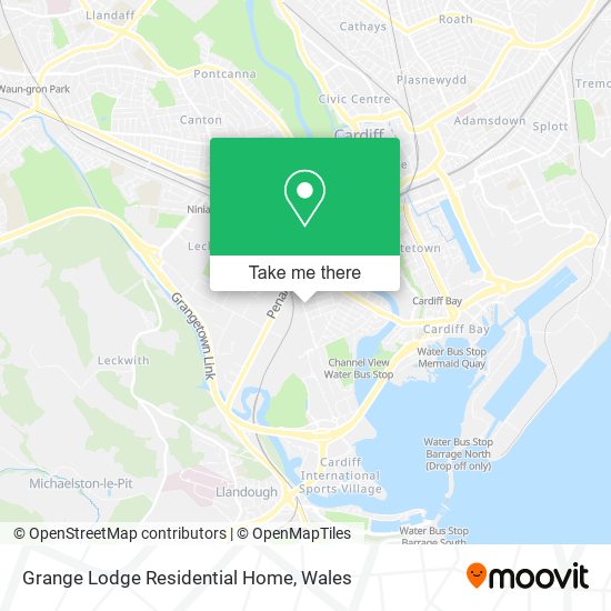 Grange Lodge Residential Home map