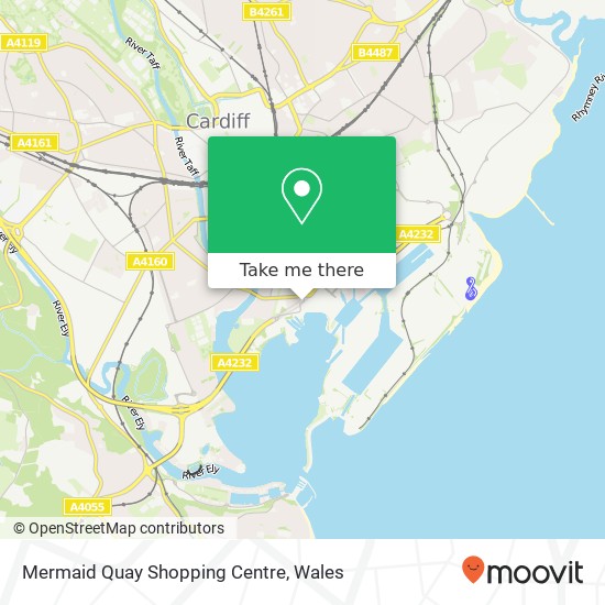 Mermaid Quay Shopping Centre map