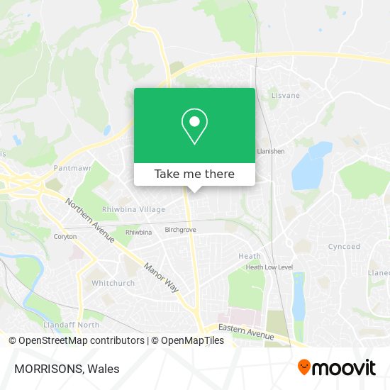 MORRISONS map