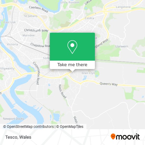 Tesco map