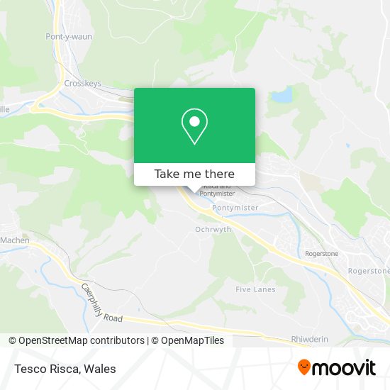 Tesco Risca map