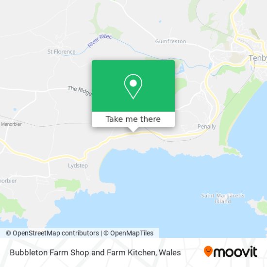 Bubbleton Farm Shop and Farm Kitchen map