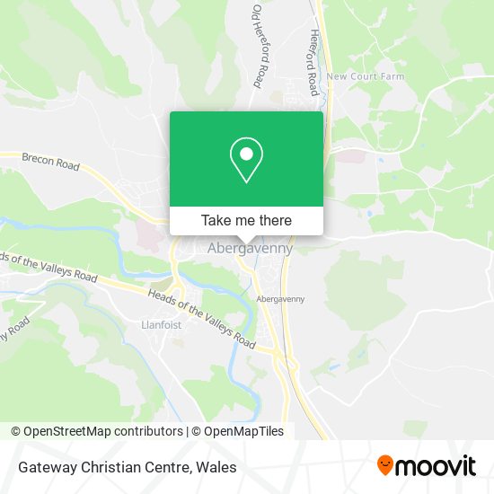 Gateway Christian Centre map